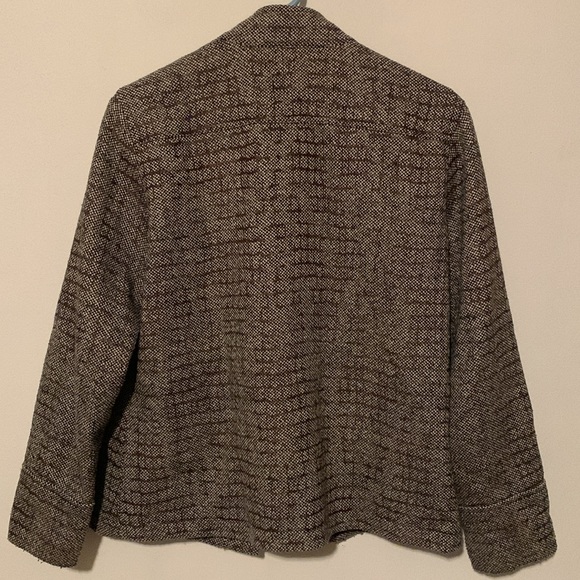 Chicos Tweed Button Down Jacket - Picture 2 of 10